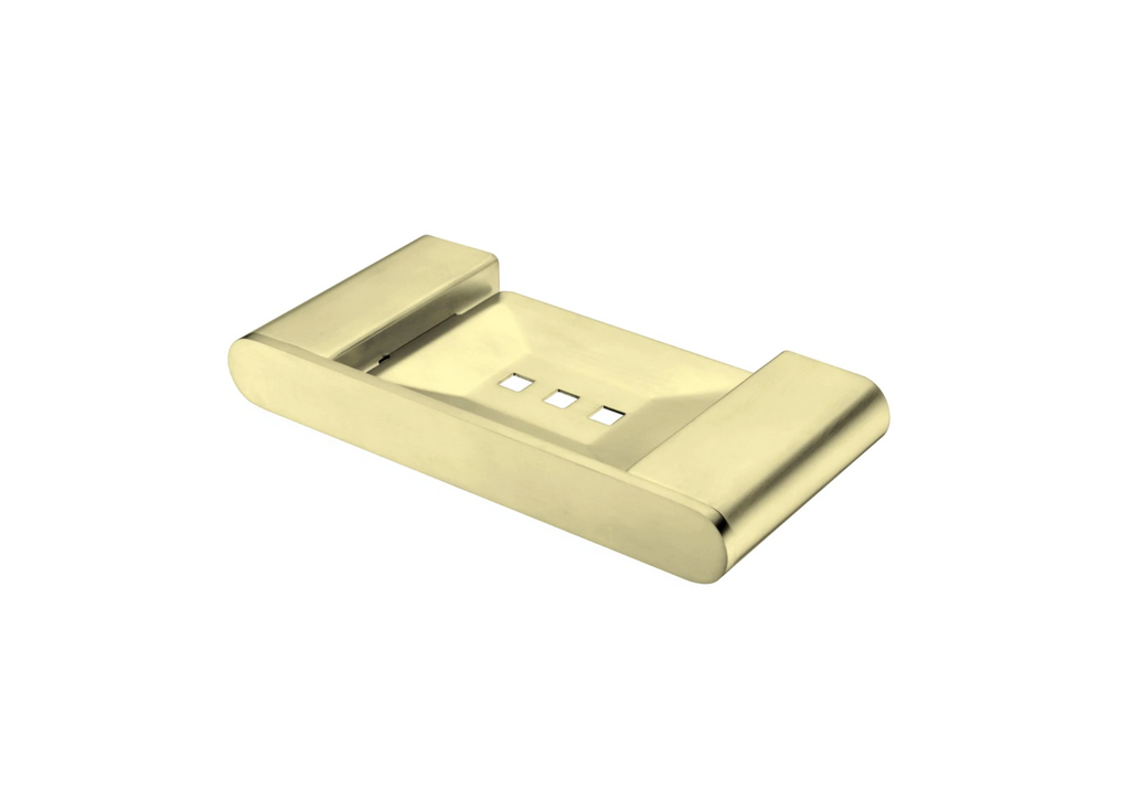 Nero Bianca Soap Dish Holder - Brushed Gold