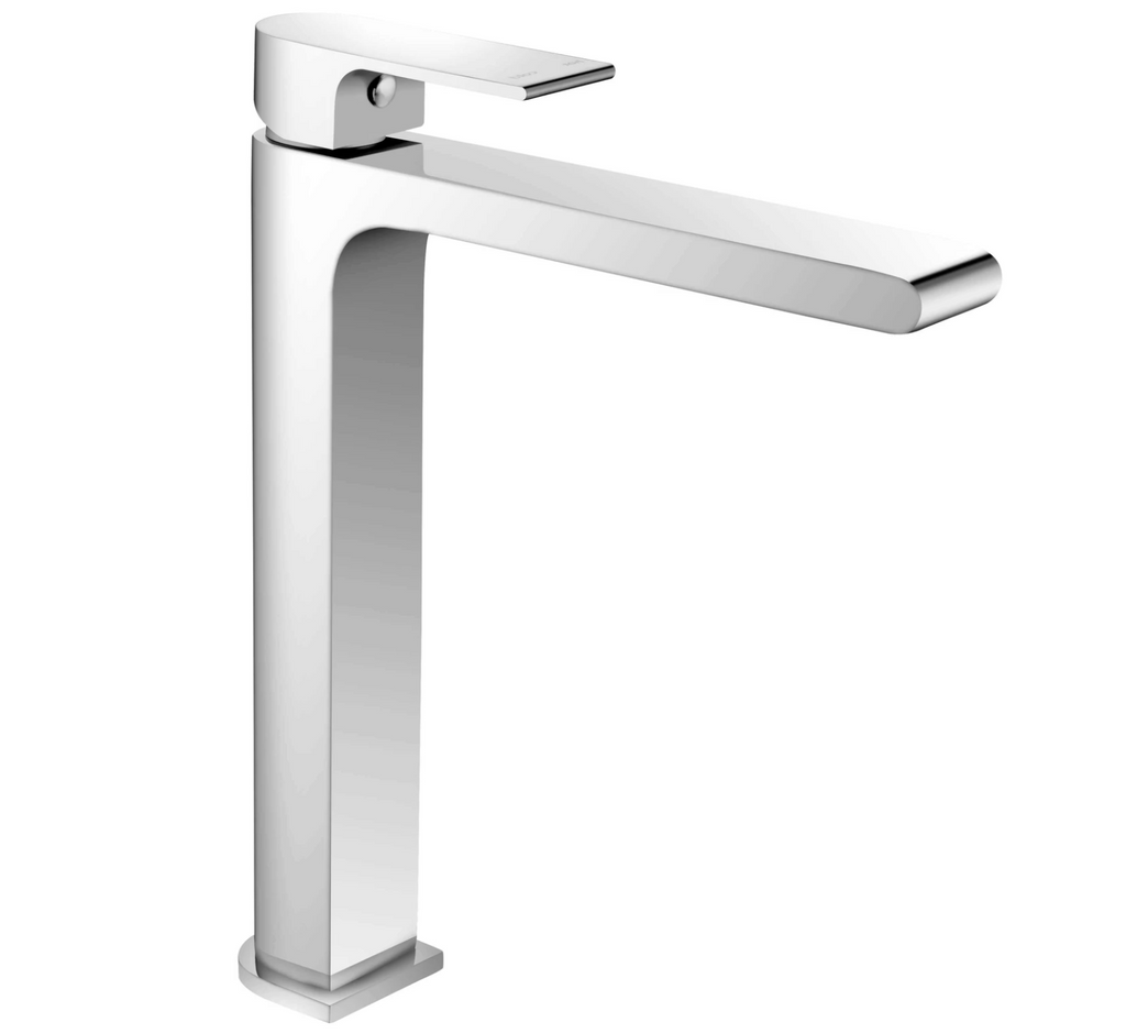 Nero Bianca Tall Basin Mixer - Chrome - Wellsons