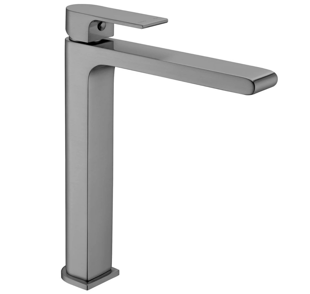 Nero Bianca Tall Basin Mixer - Gunmetal Grey - Wellsons