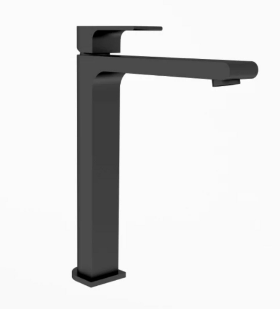 Nero Bianca Tall Basin Mixer - Matte Black - Wellsons