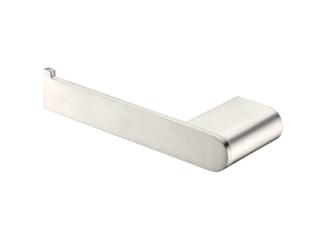 Nero Bianca Toilet Roll Holder - Brushed Nickel