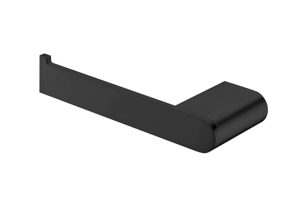Nero Bianca Toilet Roll Holder - Matte Black
