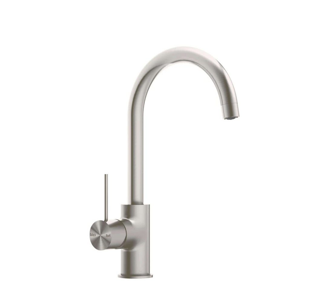 Nero Mecca Kitchen Mixer - Brushed Nickel - Wellsons