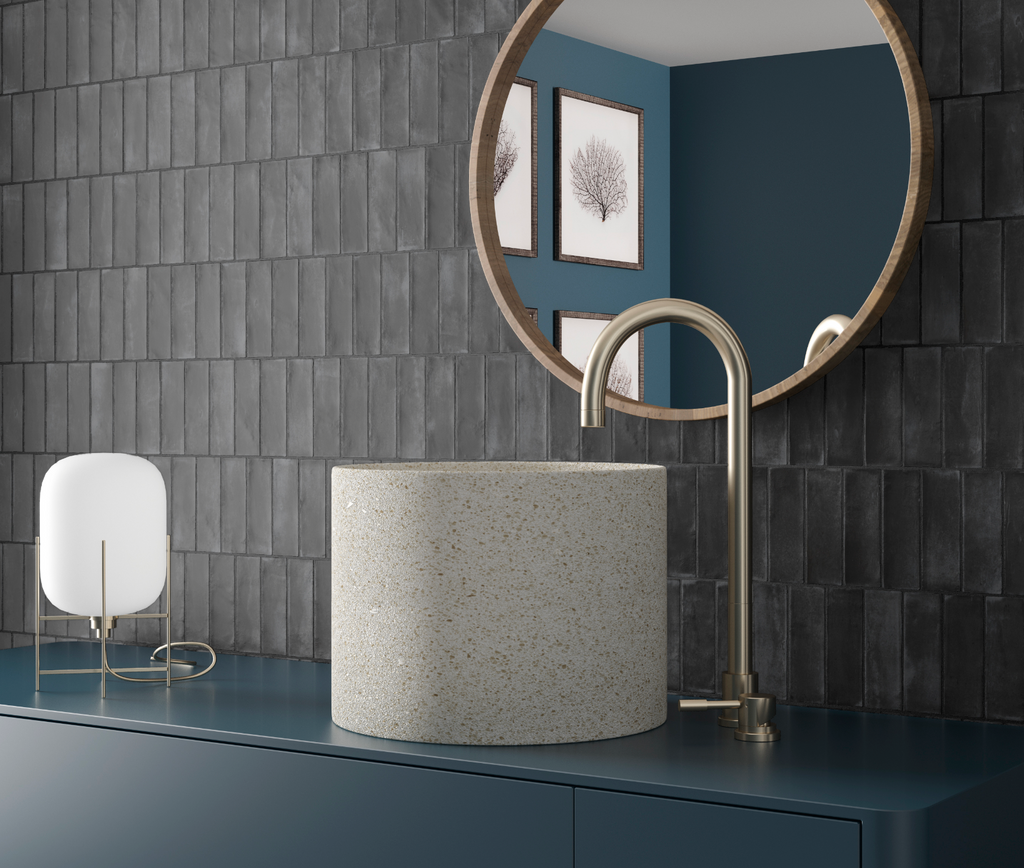 Soho Black Matt Subway Tile