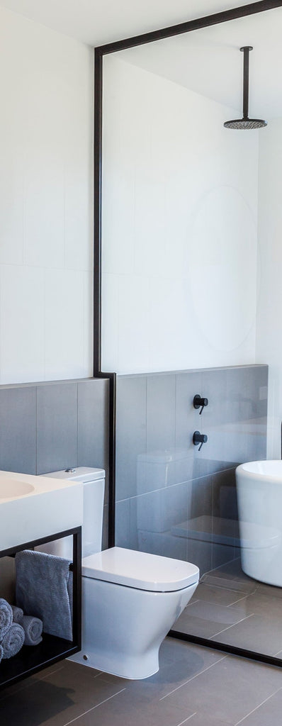 Meir Round Ceiling Shower Arm - Matte Black