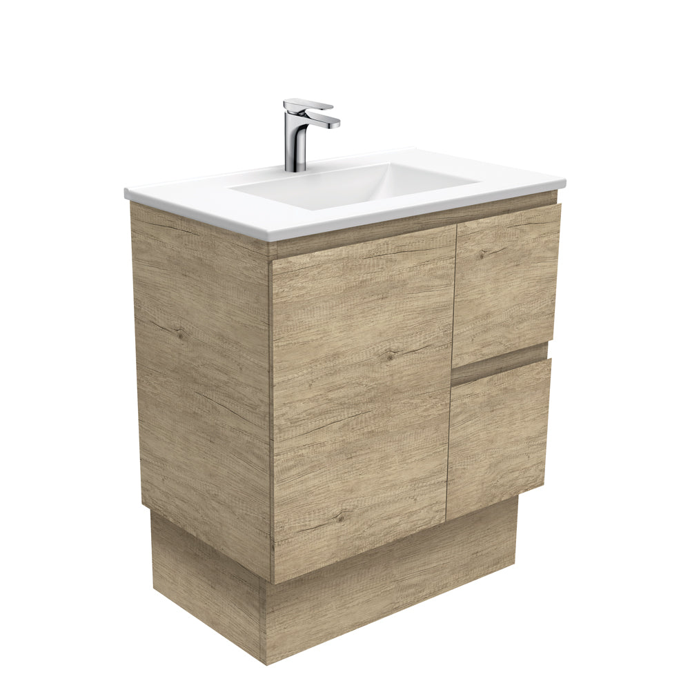 Fienza Vanessa Edge Kick board Vanity Scandi Oak