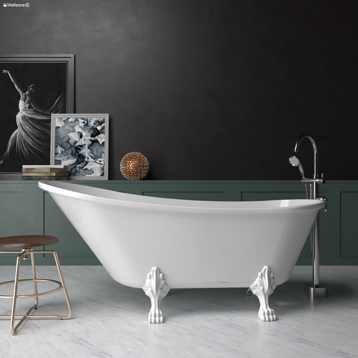 Clawfoot Bath Bathroom Package – Wellsons