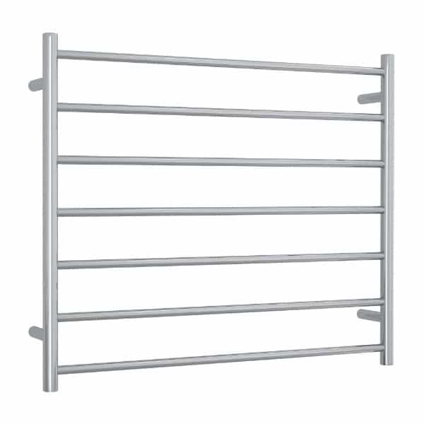 Thermogroup 7 Bar Straight Round Ladder Heated Towel Rail - Chrome - Wellsons