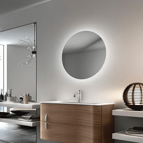 Thermogroup Ablaze Premium RS Range Back-Lit Mirror - Wellsons