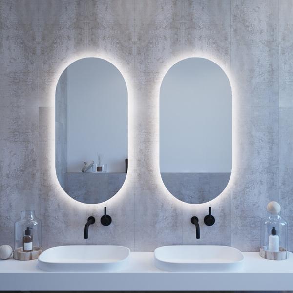 Thermogroup Ablaze Premium SO Range Backlit Mirror - Wellsons