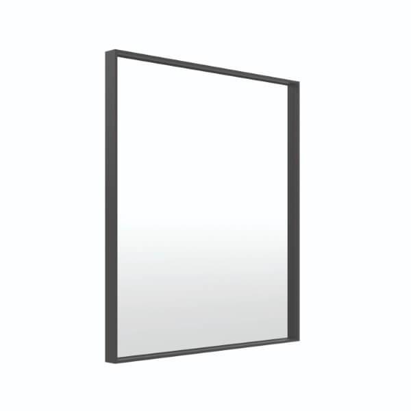 Thermogroup Ablaze Square Frame Mirror - Matte Black - Wellsons
