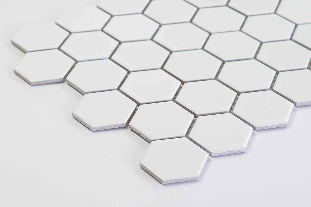 Astra Matt White Hexagon Tile