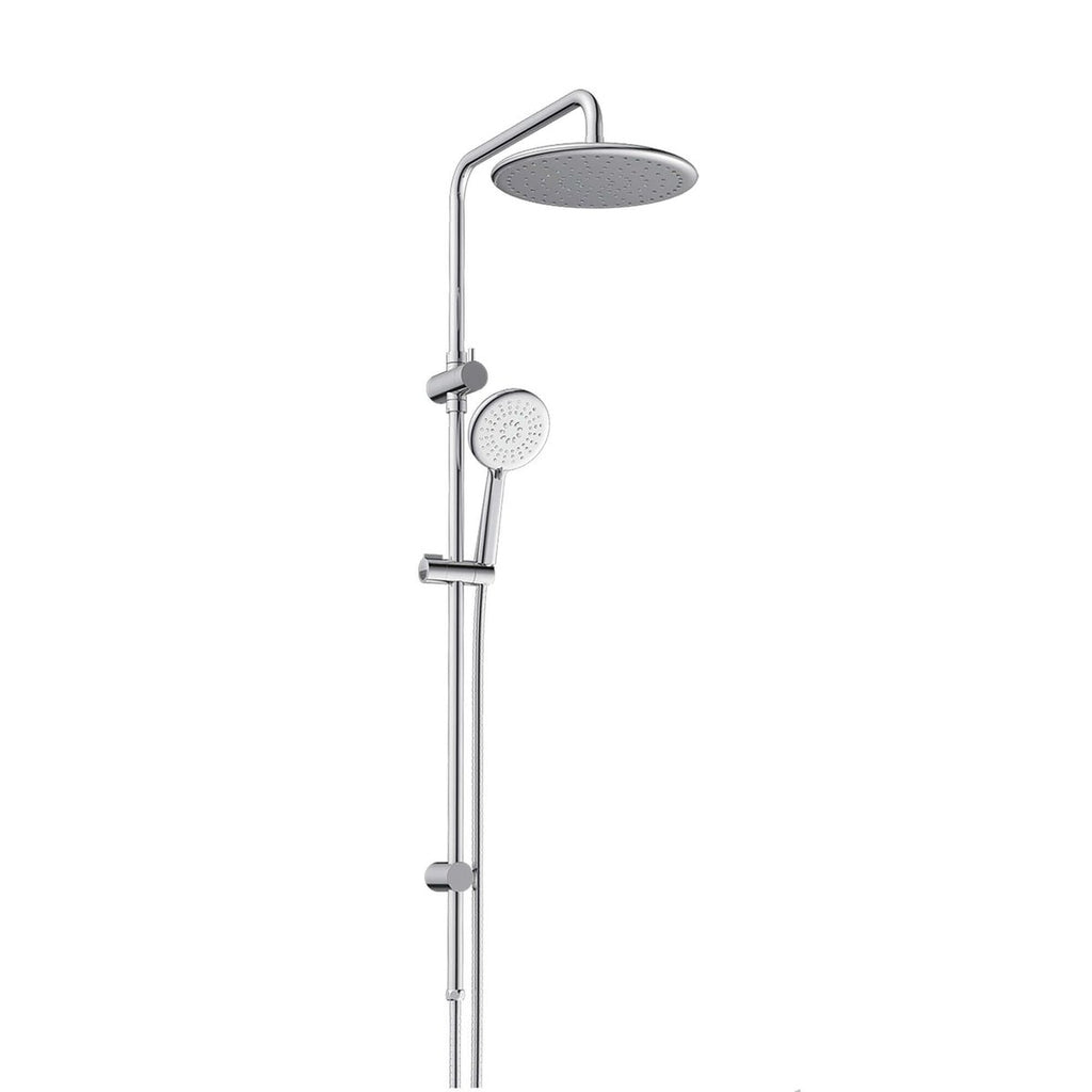 Greens Astro Combination Twin Rail Shower - Chrome - Wellsons