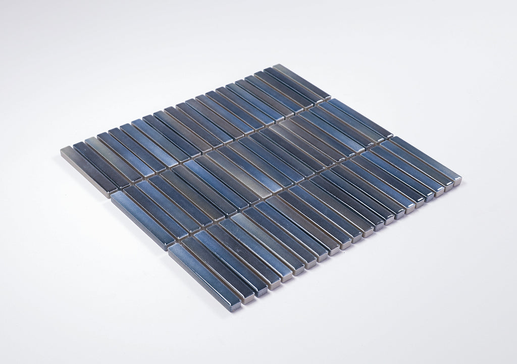 Byron Kit kat Marine Blue Mosaic Tile