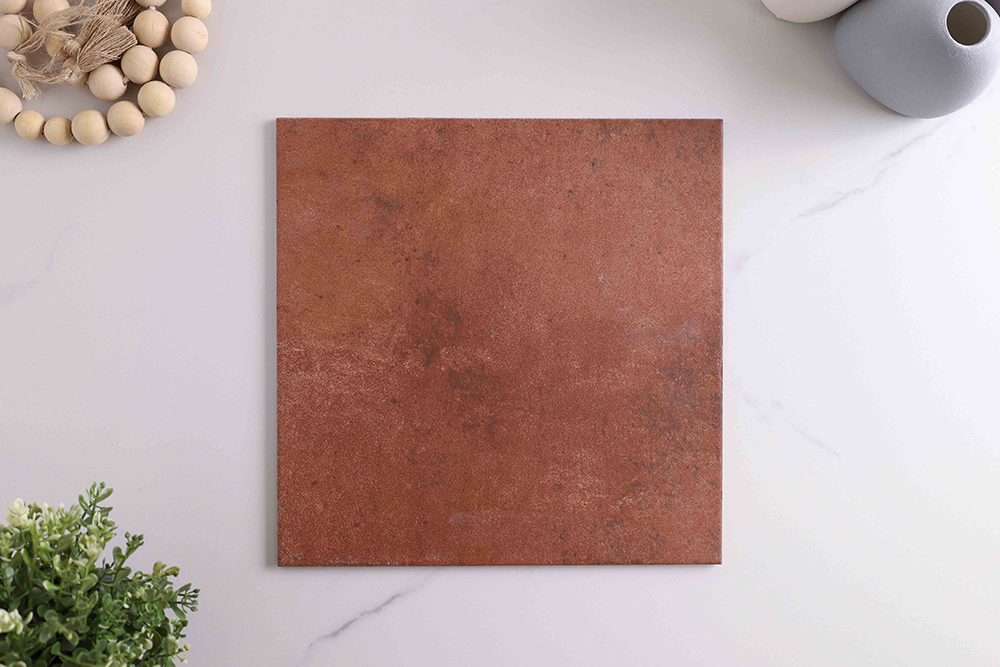 Carboca Dark Terracotta Look Matt Tile