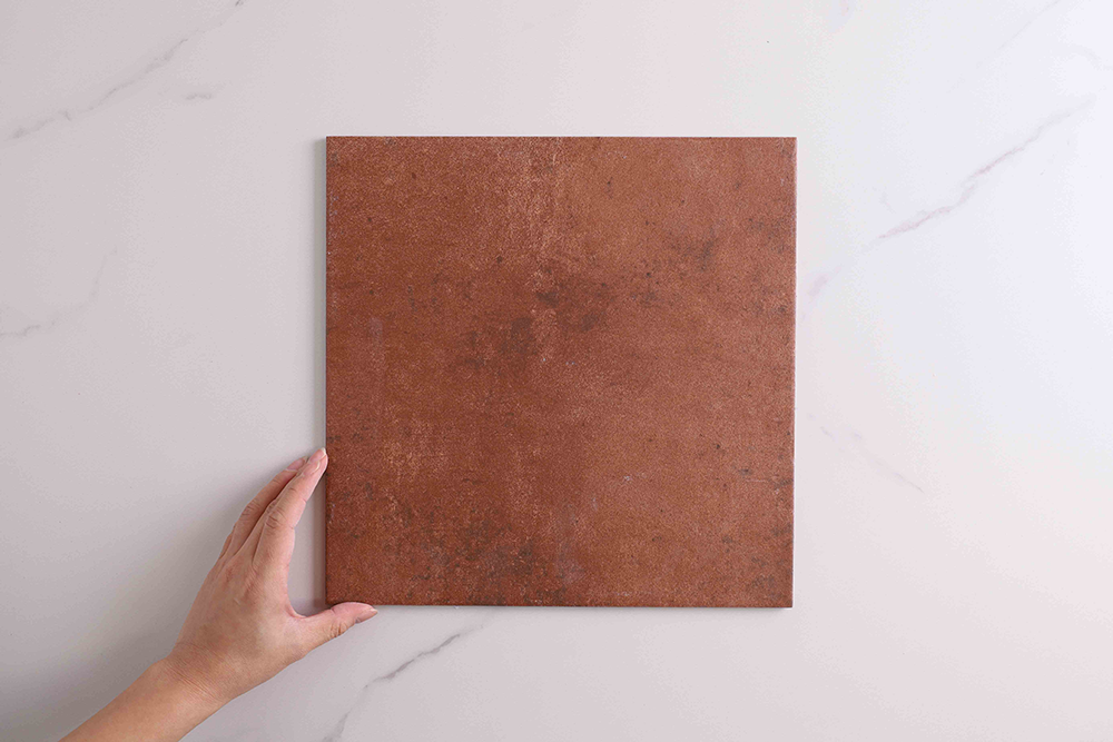 Carboca Dark Terracotta Look Matt Tile