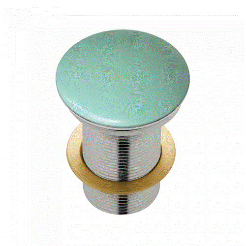 Fienza Ceramic Dome Basin Pop-Up Waste (32mm) - Matte Green - Wellsons