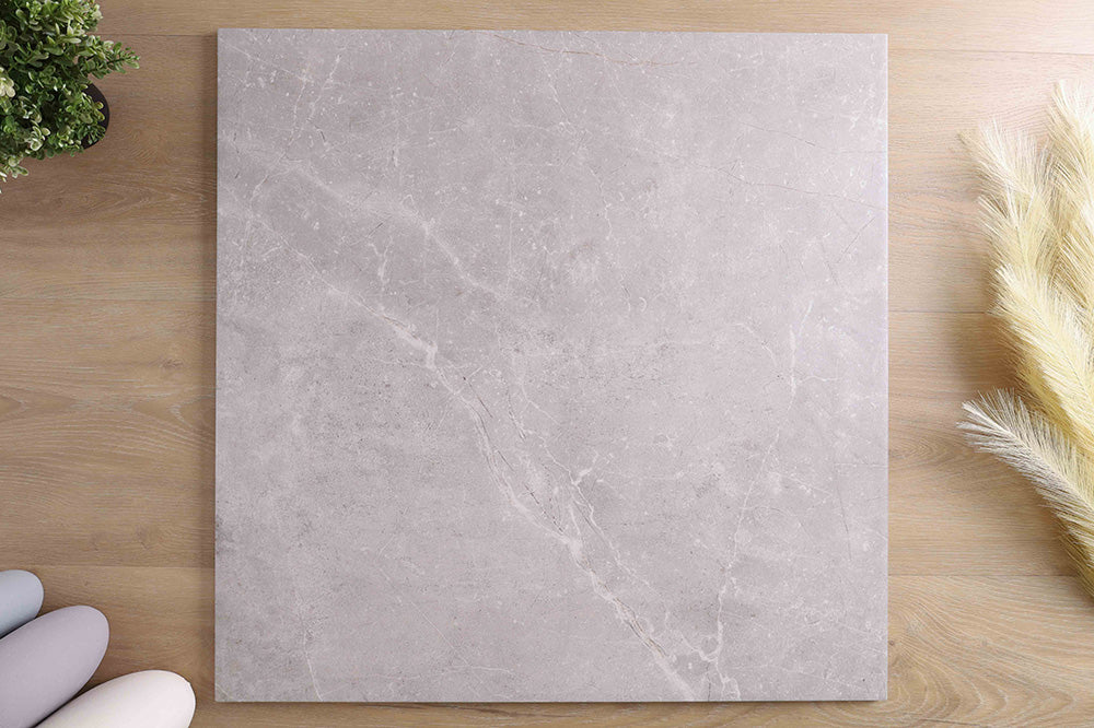 Chelsea Light Grey Matt Tile