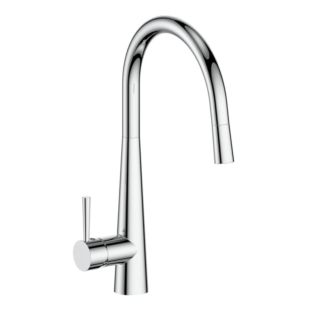 Greens Galiano Pull Down Sink Mixer - Chrome - Wellsons