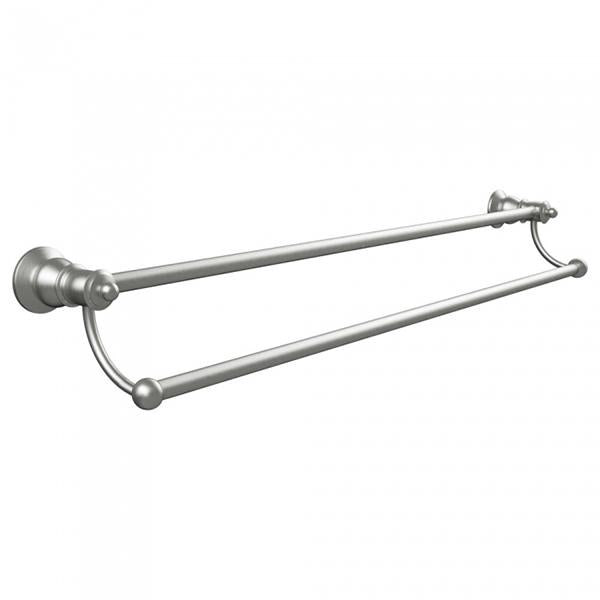 Fienza Lillian Double Towel Rail - Brushed Nickel - Wellsons