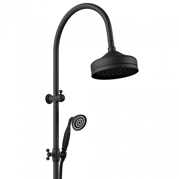 Fienza Lillian Multifunction Rail Shower - Matte Black - Wellsons
