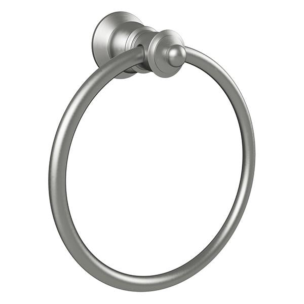 Fienza Lillian Towel Ring - Brushed Nickel - Wellsons