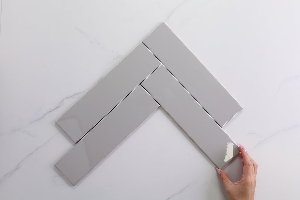 Metro Taupe Gloss Subway Tile
