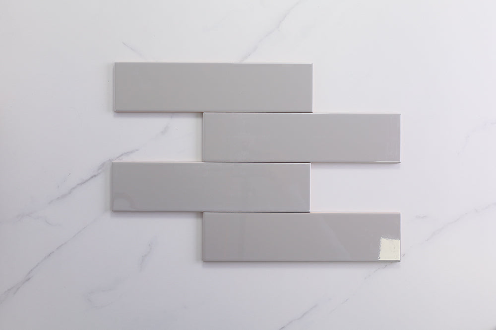 Metro Taupe Gloss Subway Tile