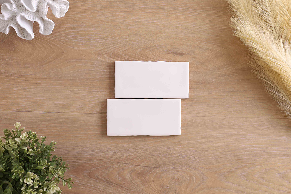 Noosa White Small Matt Subway Tile