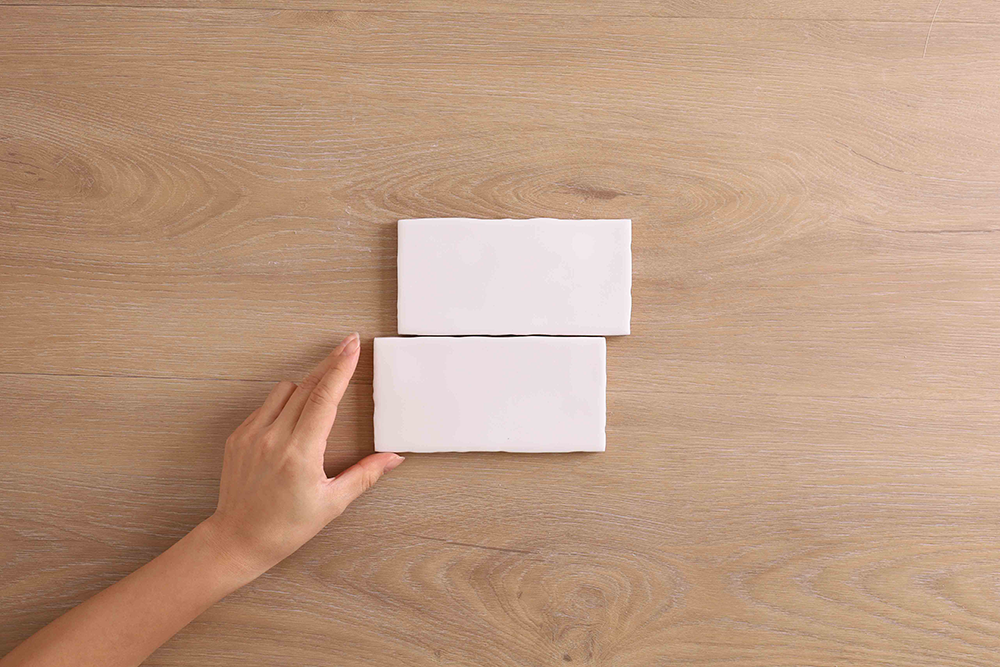 Noosa White Small Matt Subway Tile