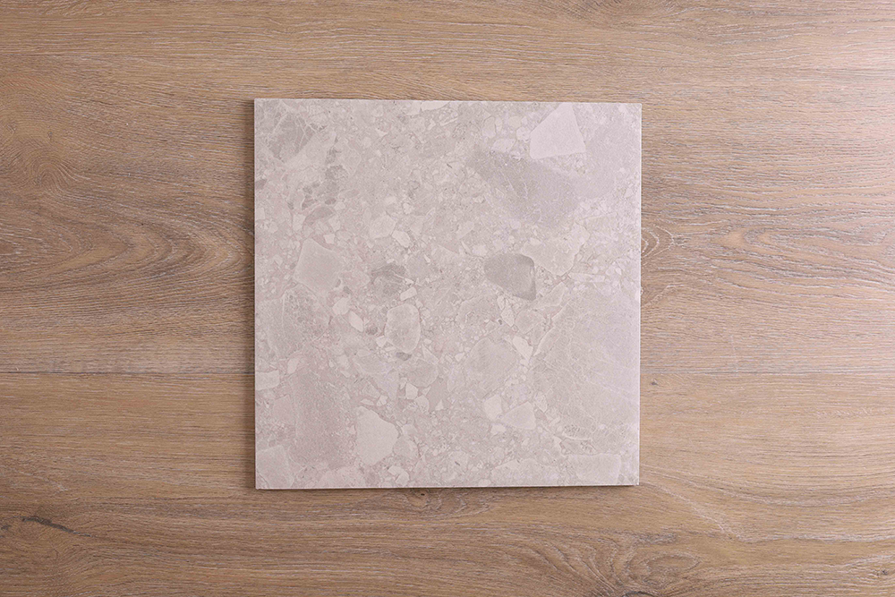 Pagewood Terrazzo Look Grey Matt Tile