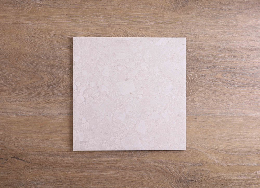 Pagewood Terrazzo look White Matt Tile
