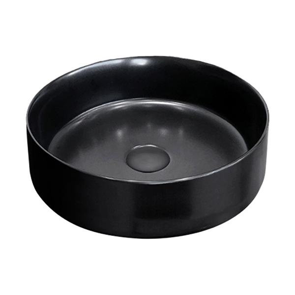Fienza Reba Ceramic Above Counter Basin - Matte Black - Wellsons