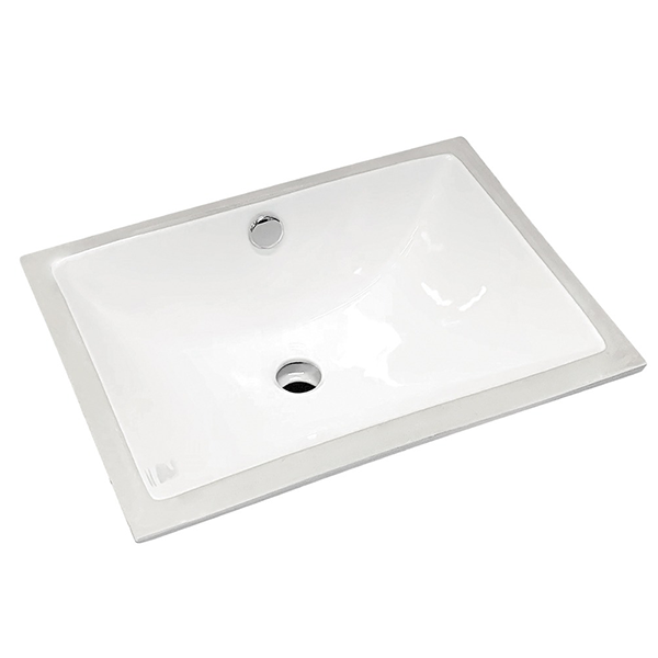 Fienza Sarah Under Mount Basin - Gloss White - Wellsons