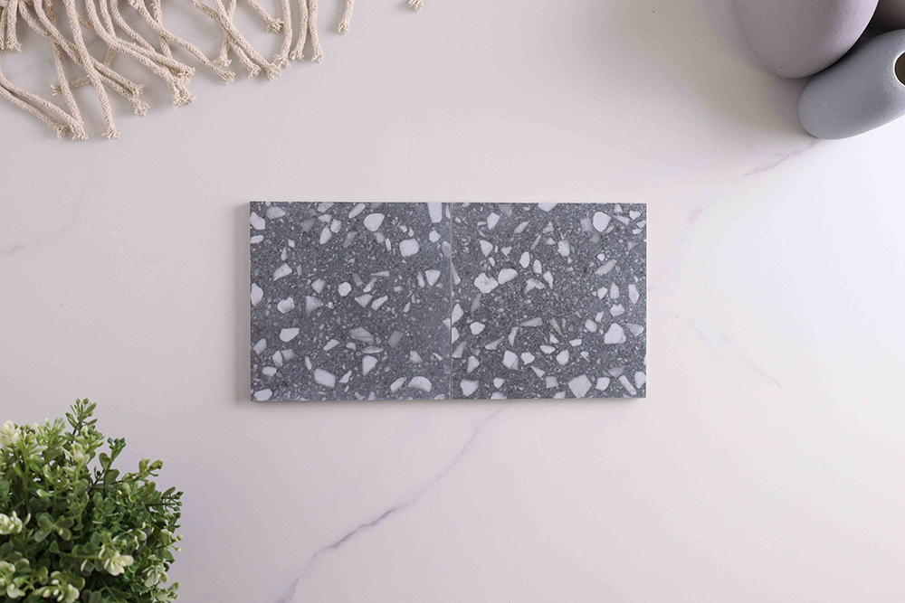 Signia Charcoal Terrazzo Look Tile