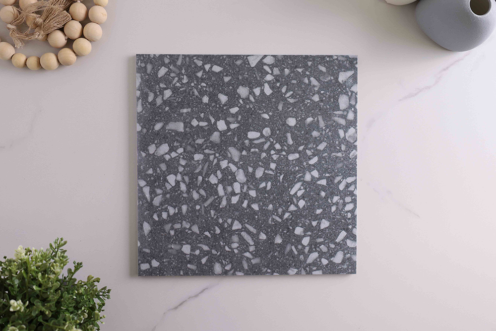 Signia Charcoal Terrazzo Look Tile