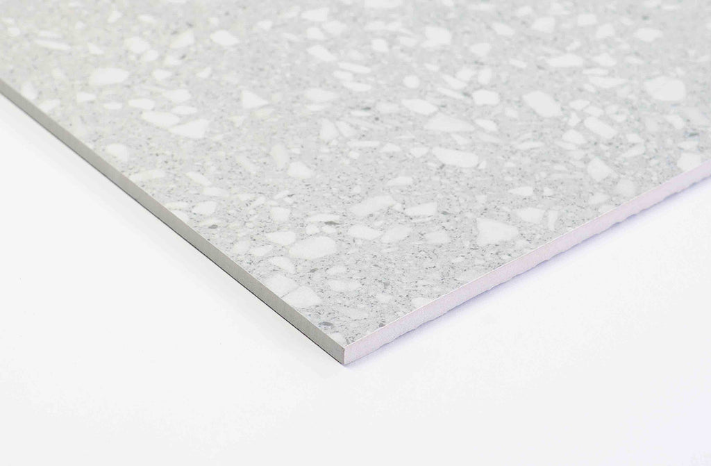 Signia Light Grey Terrazzo Look Tile