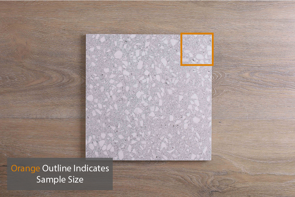 Signia Light Grey Terrazzo Look Tile