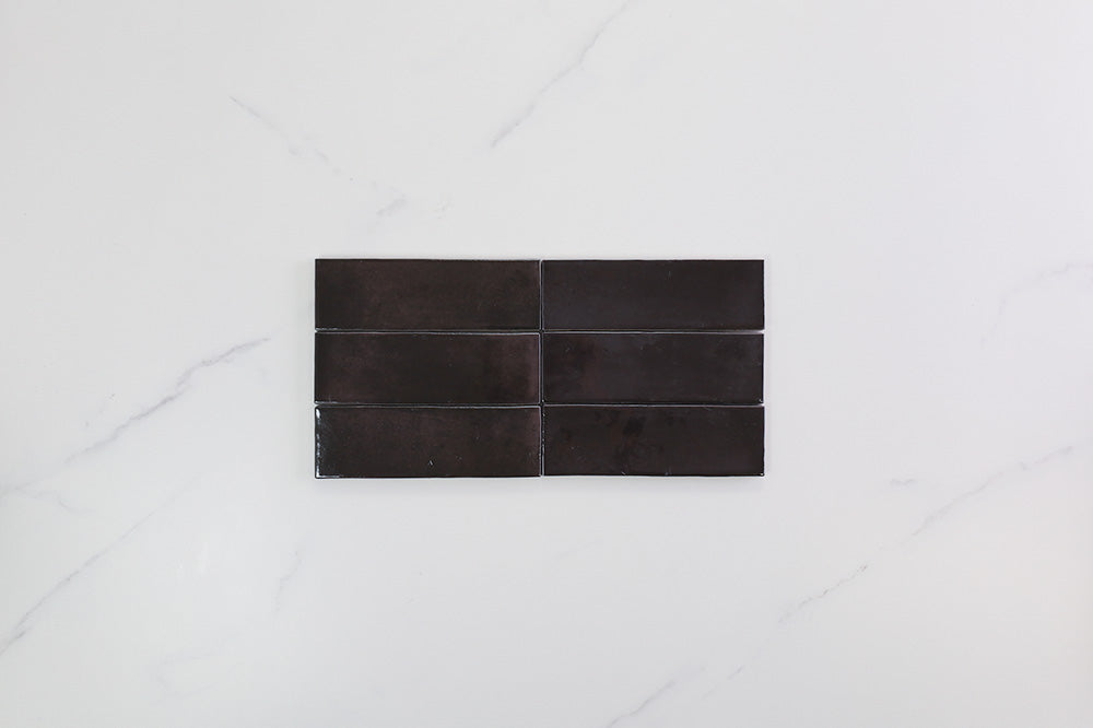 Soho Black Gloss Subway Tile