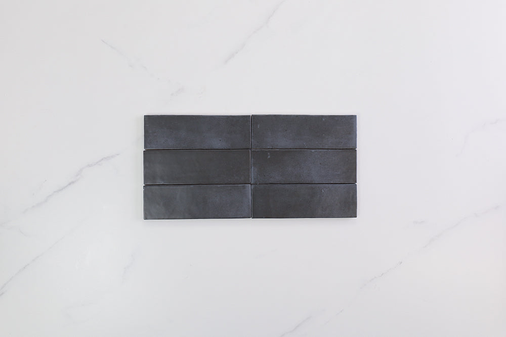 Soho Black Matt Subway Tile