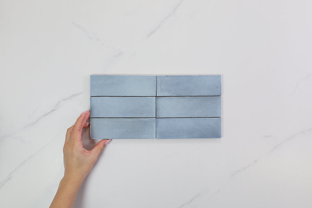 Soho Blue Gloss Subway Tile
