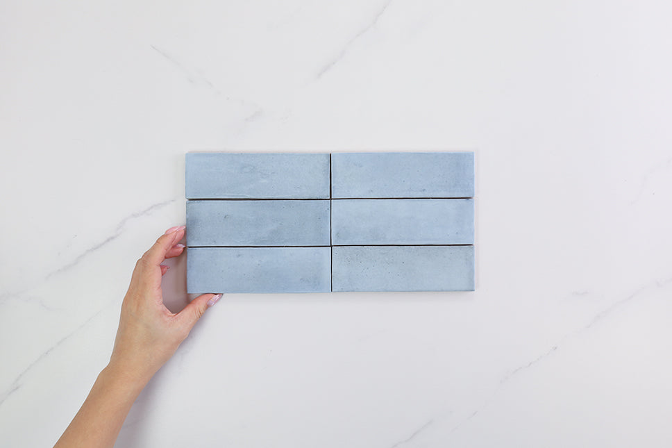 Soho Blue Matt Subway Tile
