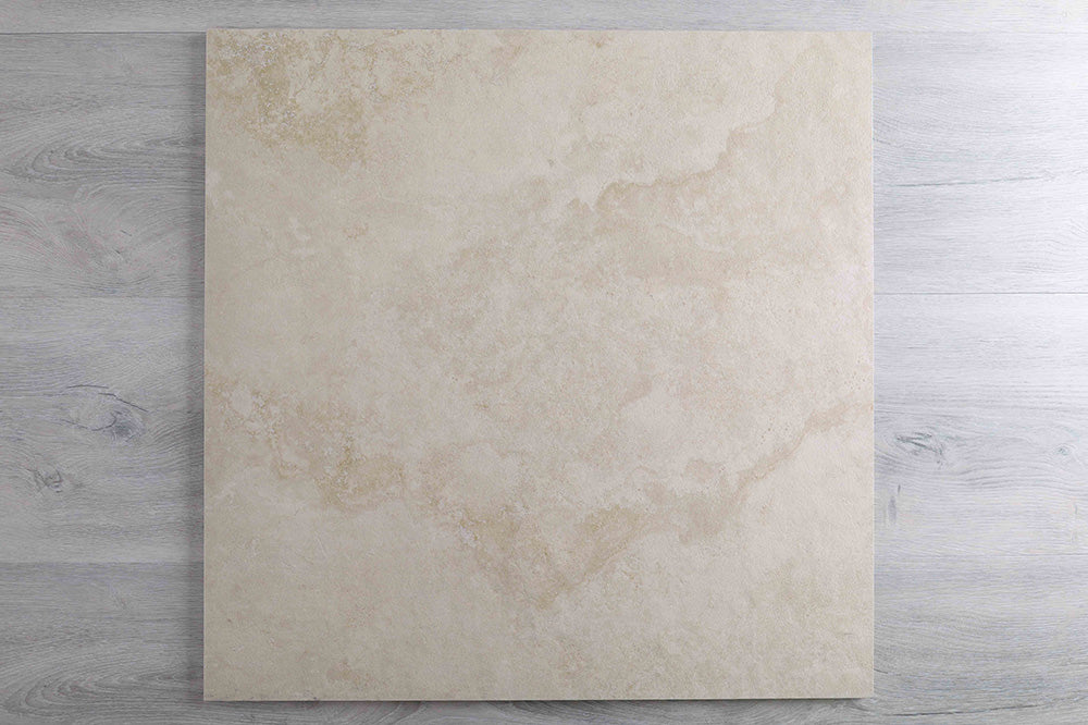 Retreat Travertine Look Ivory External Matt Tile