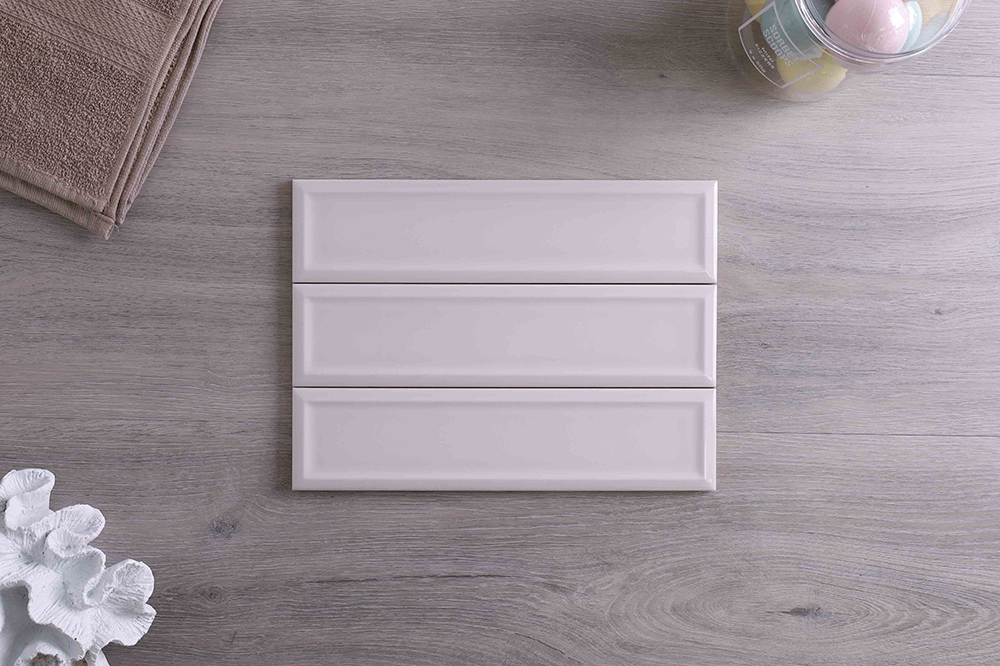 Tribeca Porcelain Gloss Bevelled Subway Tile
