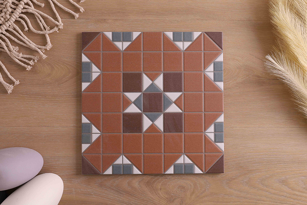Victoria Federation Tessellated Look Clay Tile
