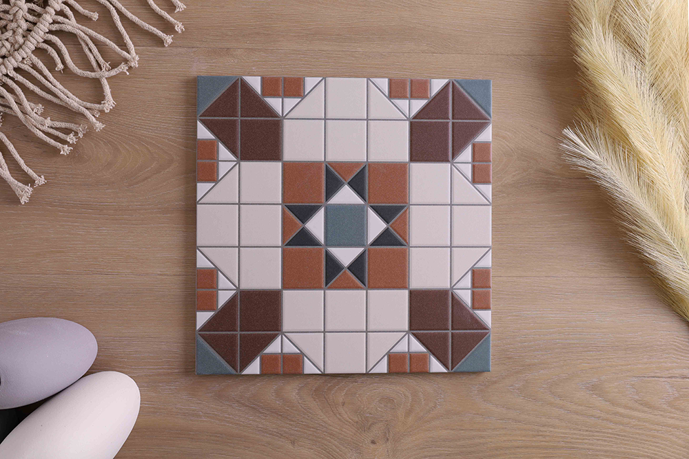 Victoria Federation Tessellated Look Cream Tile