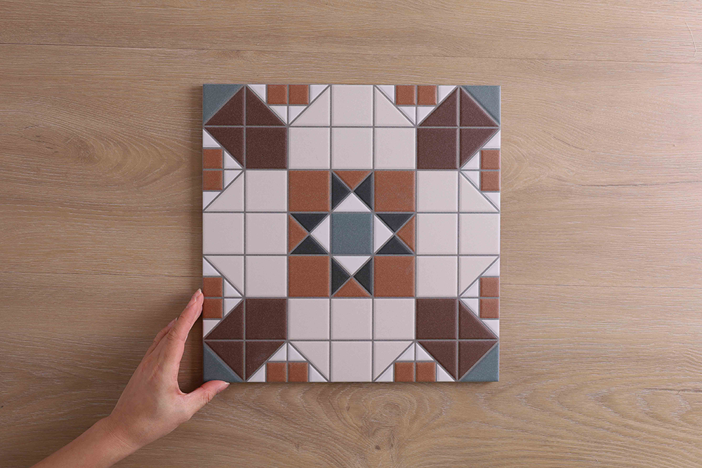 Victoria Federation Tessellated Look Cream Tile