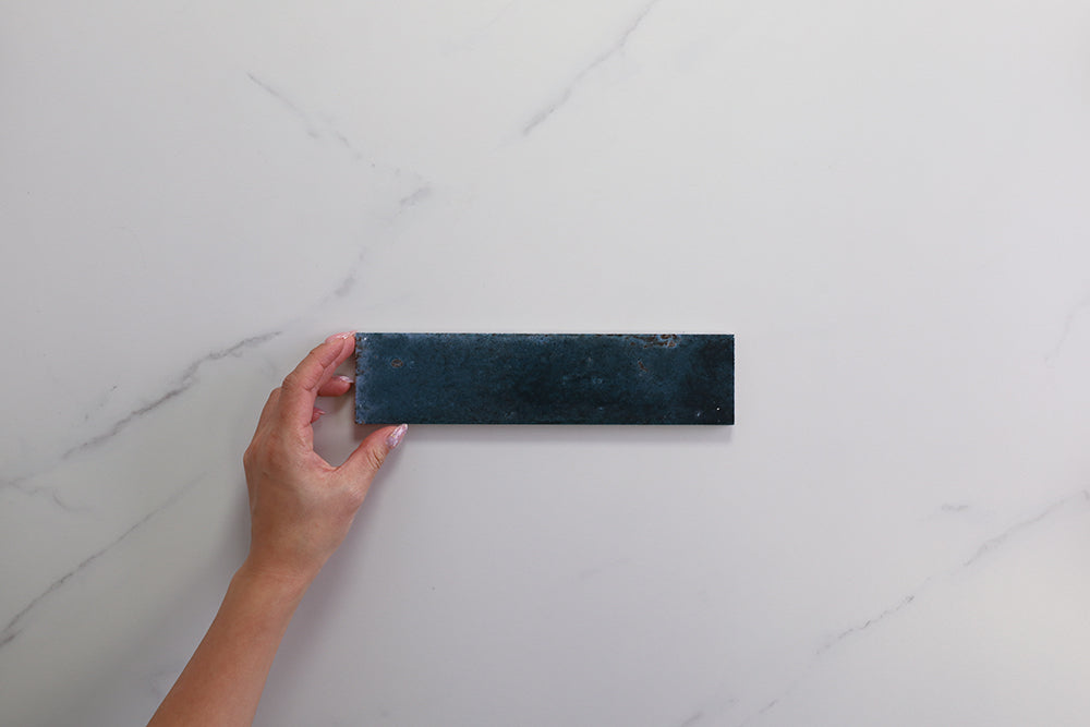 Wilton Blue Gloss Subway Tile