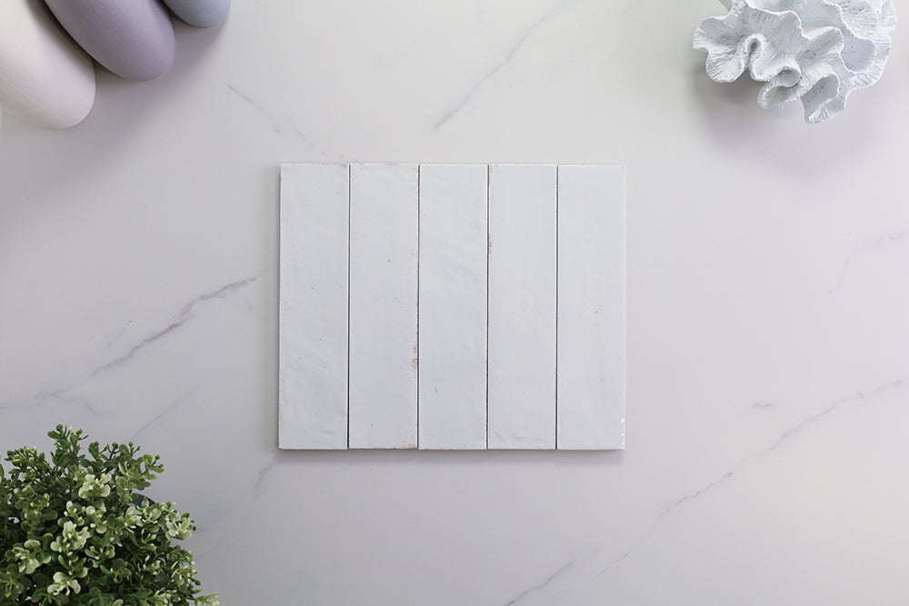 Wilton White Gloss Subway Tile