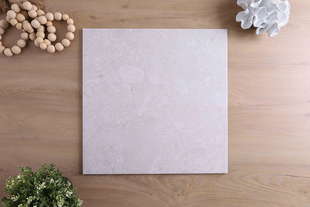 Pagewood Terrazzo look White Matt External Tile